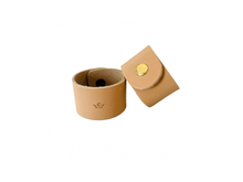 Load image into Gallery viewer, Napkin ring leather Nature 4-p
